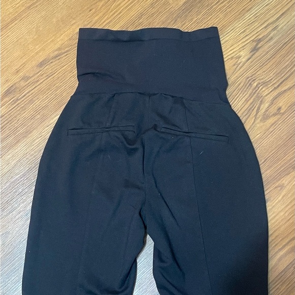Motherhood Black Straight Leg Pants with Pockets, Tailored Fit, Size XSmall - Picture 3 of 11